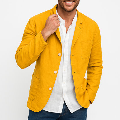 Bryson | Blazer Ease met natuurlijke textuur