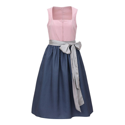 Lichtroze dirndl in vintage stijl – Oktoberfest | Romantische Wiesn-outfit voor een stijlvolle verschijning
