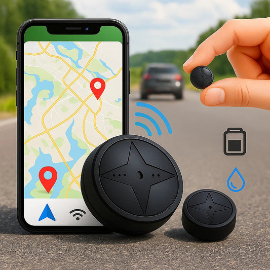 Magnetische Echt-time GPS-tracker voor auto's