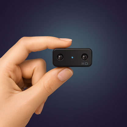 Mini-beveiligingscamera, Nachtzicht, WLAN, HD