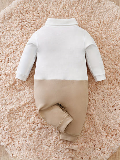 Olindo Gentleman Romper – Stijlvolle Babyromper met Vlinderdas
