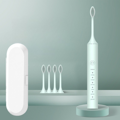 Sonic-tandenborstel voor vrouwen – Oplaadbaar – Hoge frequentie – Lange batterijduur
