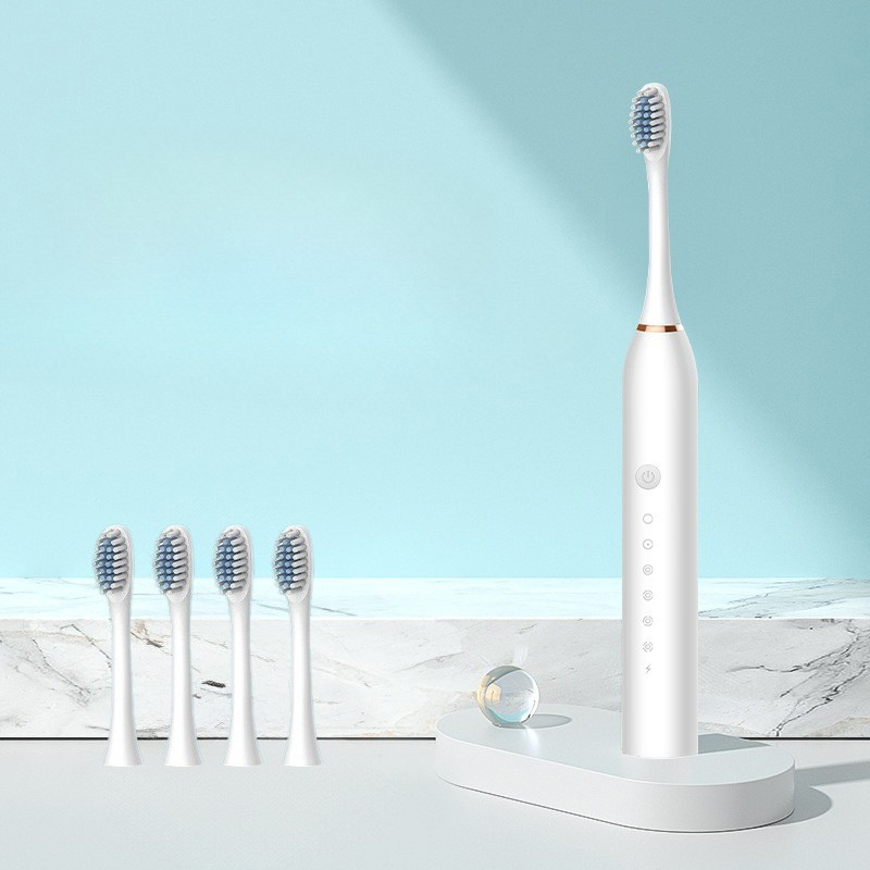 Sonic-tandenborstel voor vrouwen – Oplaadbaar – Hoge frequentie – Lange batterijduur