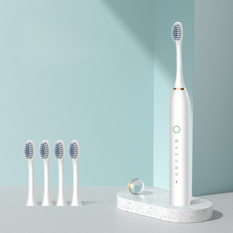 Sonic-tandenborstel voor vrouwen – Oplaadbaar – Hoge frequentie – Lange batterijduur