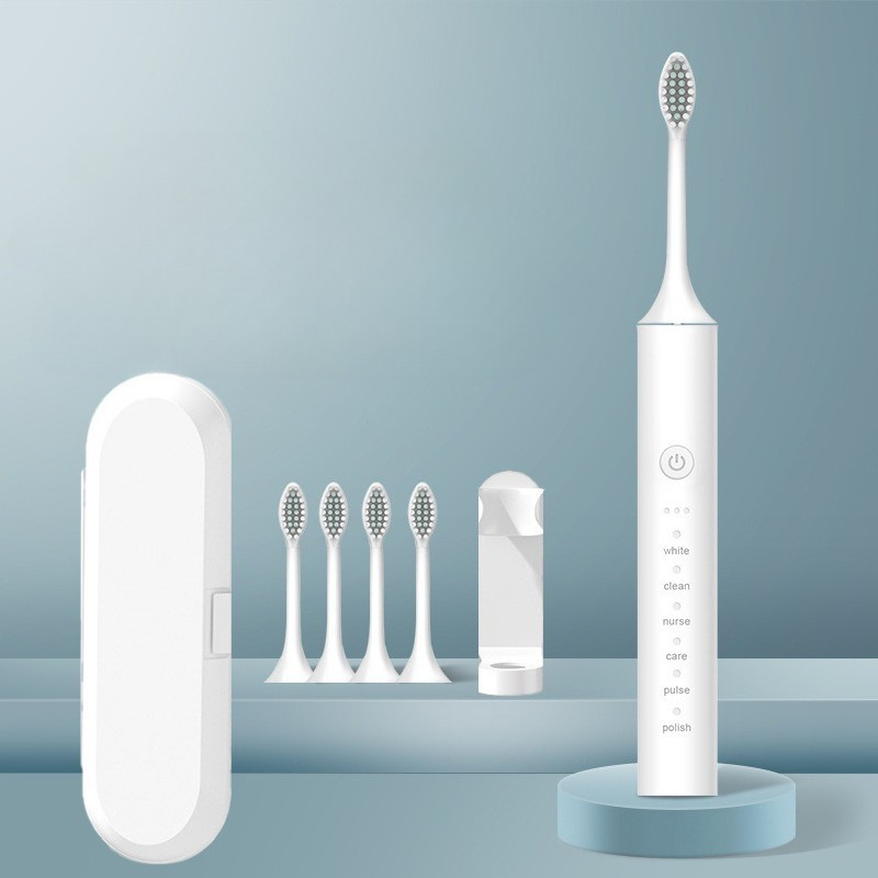 Sonic-tandenborstel voor vrouwen – Oplaadbaar – Hoge frequentie – Lange batterijduur