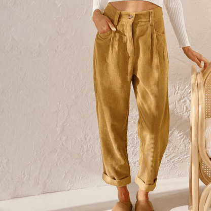 Damesbroek – Casual ontwerp – Flexibel materiaal – Moderne afwerking