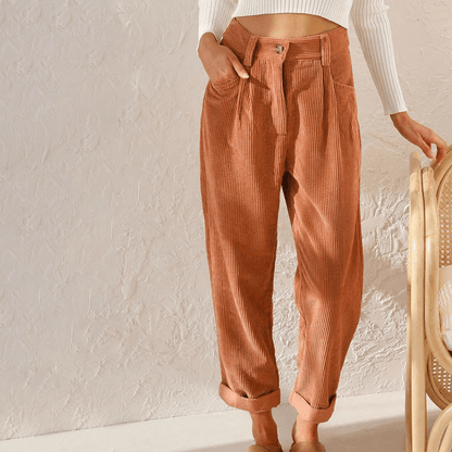 Damesbroek – Casual ontwerp – Flexibel materiaal – Moderne afwerking