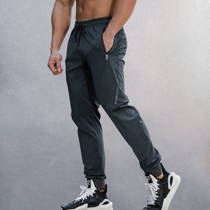 Heren sportbroek – Ademende stof – 4-way stretch – Slim fit