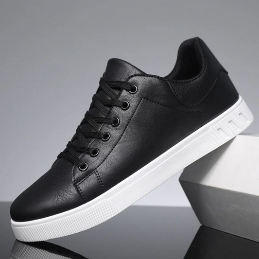 Heren leren sneakers – Premium leer – Lichtgewicht pasvorm – Veelzijdige stijl