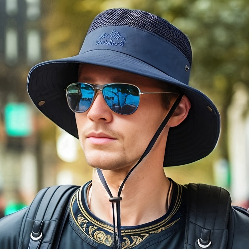Unisex safarihoed – bescherming tegen de zon – luchtig ontwerp – winddichte pasvorm