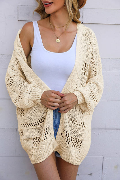 Oversized vest voor dames – Boho-look – Lichtgewicht stof – Relaxte pasvorm