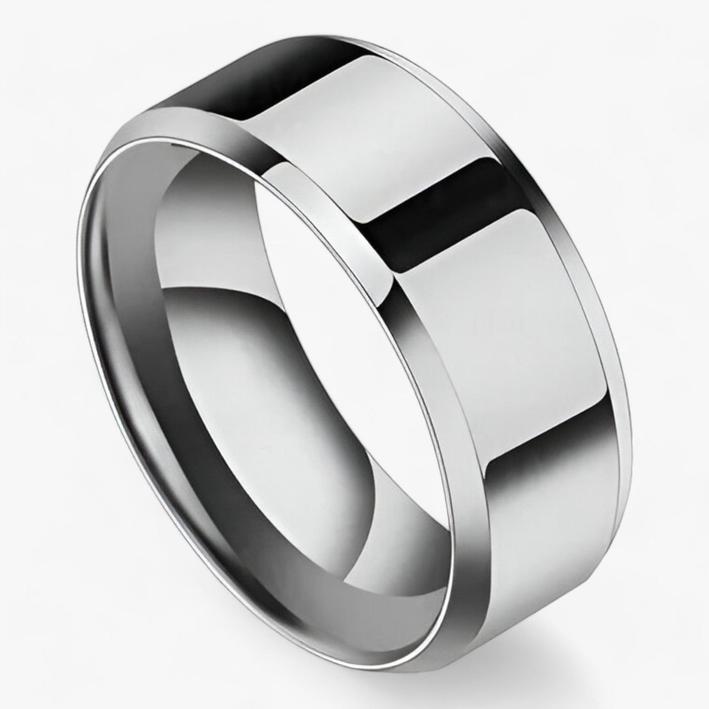 Titan- en RVS Ring - Elegante en Duurzame Trouwring