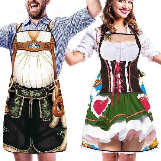 Traditionele schorten voor koppels – Oktoberfest | Lederhosen en dirndl-ontwerpen als blikvangers