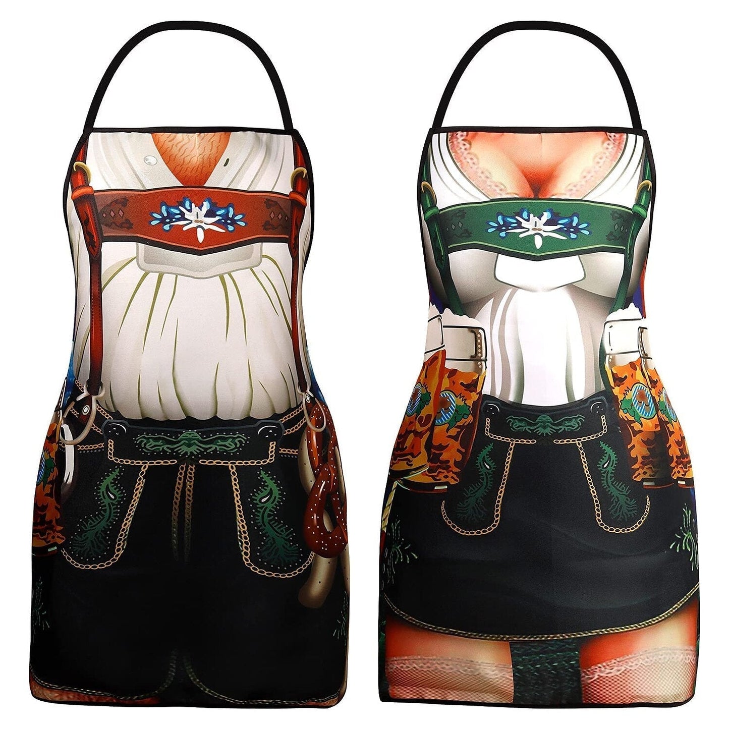Traditionele schorten voor koppels – Oktoberfest | Lederhosen en dirndl-ontwerpen als blikvangers