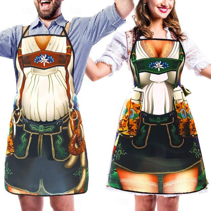 Traditionele schorten voor koppels – Oktoberfest | Lederhosen en dirndl-ontwerpen als blikvangers