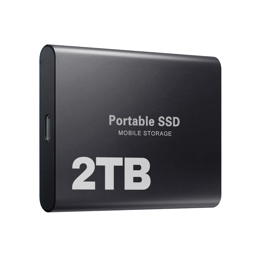 Draagbare SSD 2TB Harde Schijf Externe Opslag Compact Snel Beste Kwaliteit
