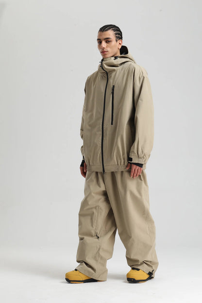 Unisex winterski-outfit – jas en broek – waterdicht – lichtgewicht