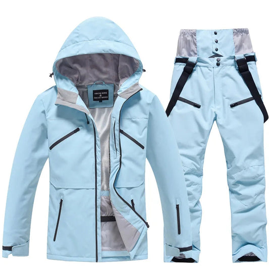 Unisex winterskikleding - Waterafstotend - Winddicht - Flexibele bewegingsvrijheid