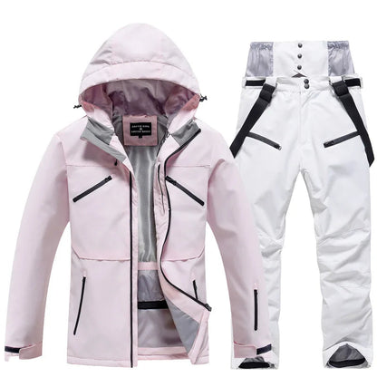 Unisex winterskikleding - Waterafstotend - Winddicht - Flexibele bewegingsvrijheid