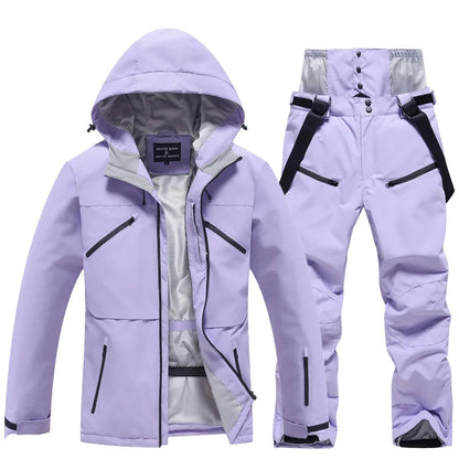 Unisex winterskikleding - Waterafstotend - Winddicht - Flexibele bewegingsvrijheid