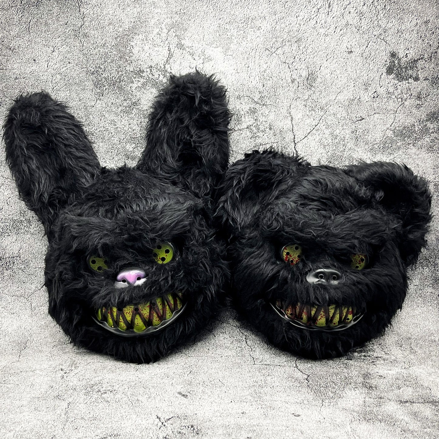 Unisex eng harig Halloween-kostuummasker | Horror Cartoon-stijl