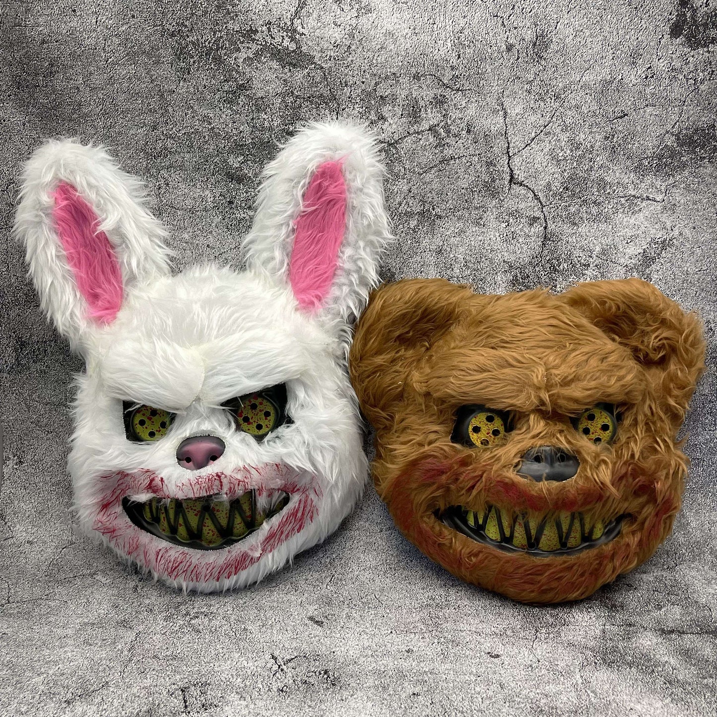 Unisex eng harig Halloween-kostuummasker | Horror Cartoon-stijl