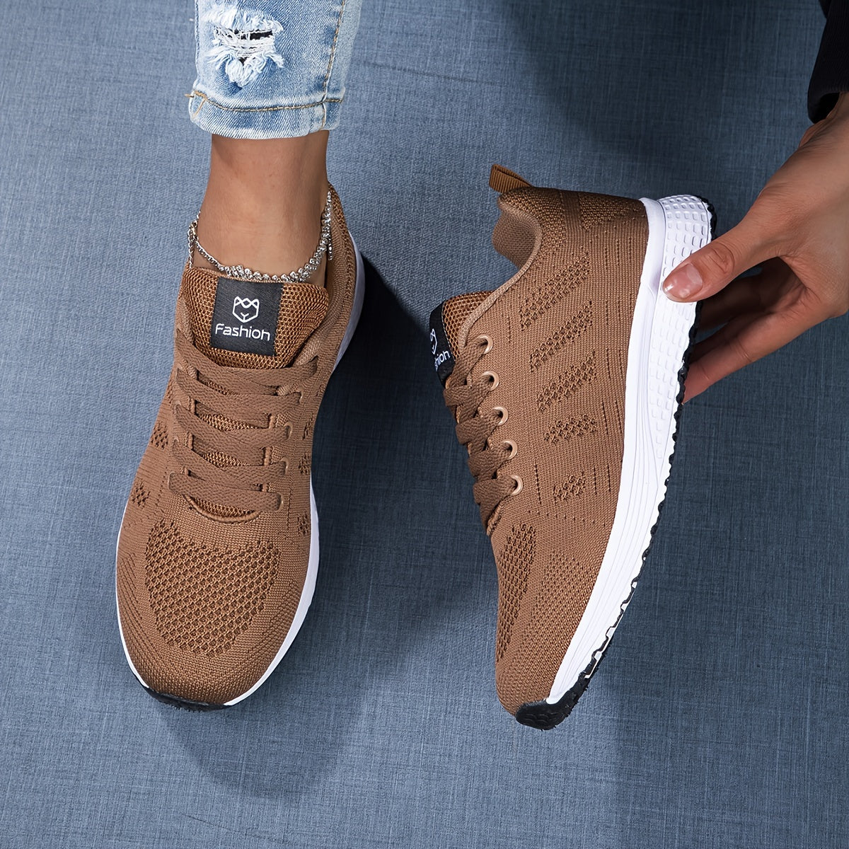 Variant image for Ademende Gebreide Sportschoenen Dames-35