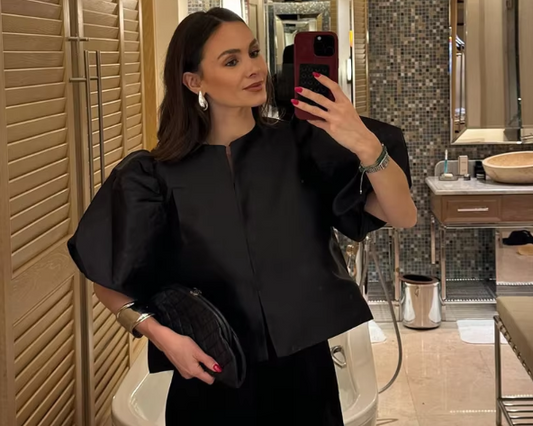 Dames Blouse - Klokmouwen - Relaxte Pasvorm