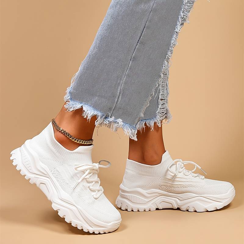 Ondersteunende schoenen voor dames – Voor gevoelige voeten – Ademend ontwerp – Pijnverlichting