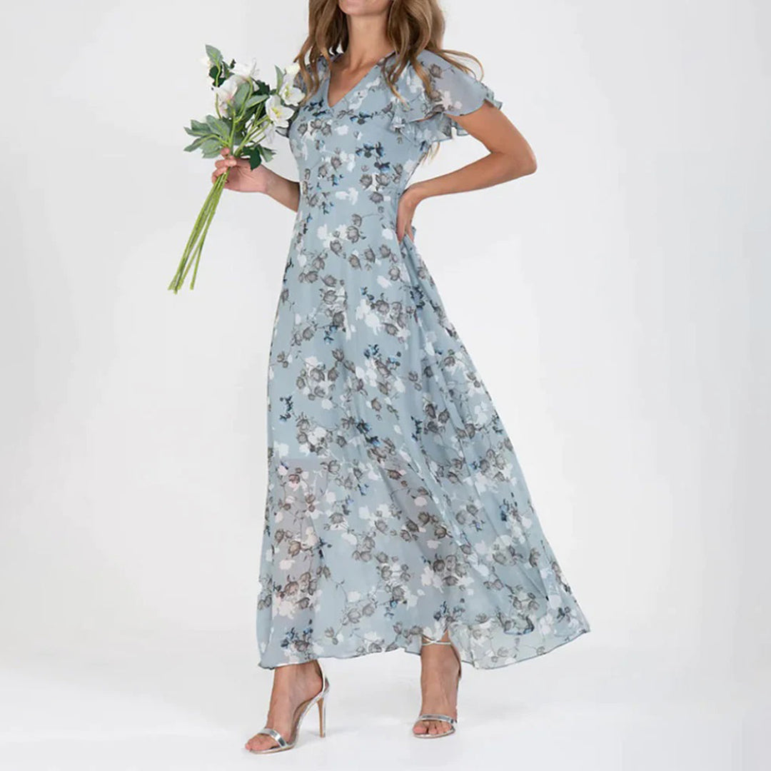 Bloemenjurk | Jurken Dames Zomer | Gabrielle-4