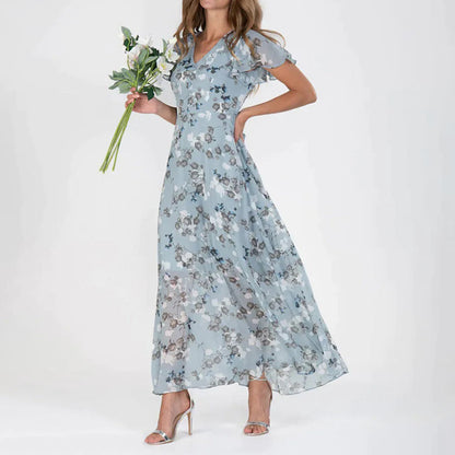 Bloemenjurk | Jurken Dames Zomer | Gabrielle-4