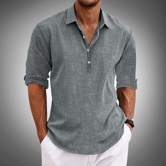 Comfortabel Witte T Shirt Heren-1