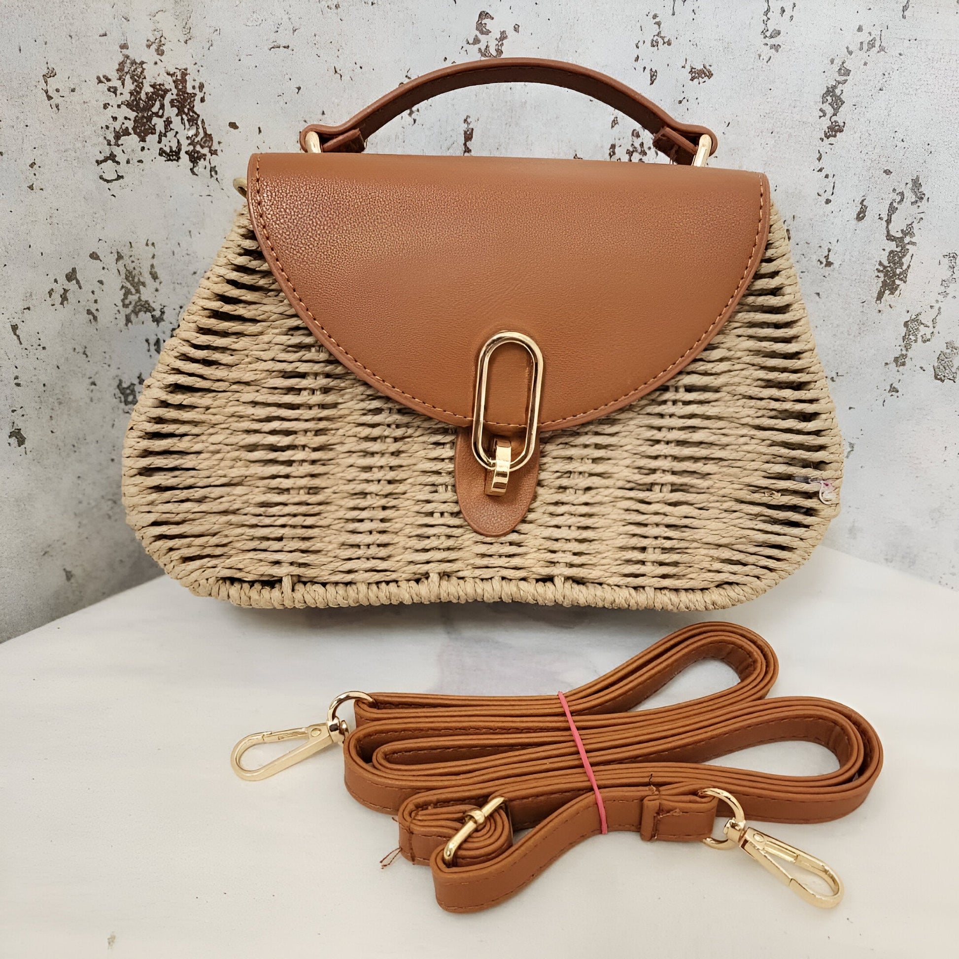 Damestas zomer - Geweven lichaam - Verstelbare riem - Chic gespdetail