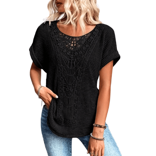 Variant image for Elegante Blouse Korte Mouw Dames-21