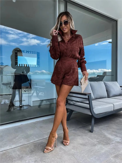 Dames Set - Elegante Kantdetails - Ademend Comfort