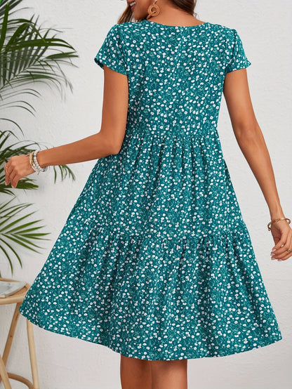 Elegante Bloemenjurk Zomerlook-6
