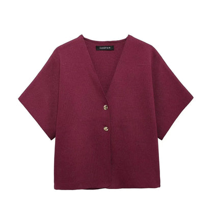 Elegante blouse met V-hals - flatterende pasvorm en tijdloze stijl