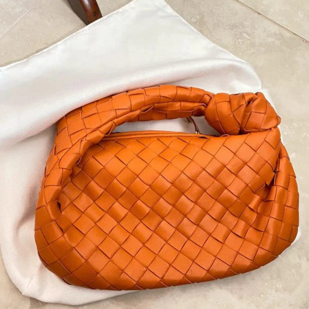 Elegante Geweven Handtas Dames-1