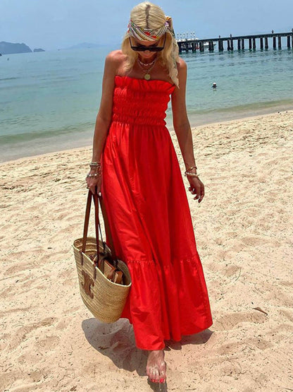 Elegante Lange Maxi Jurk Dames-3