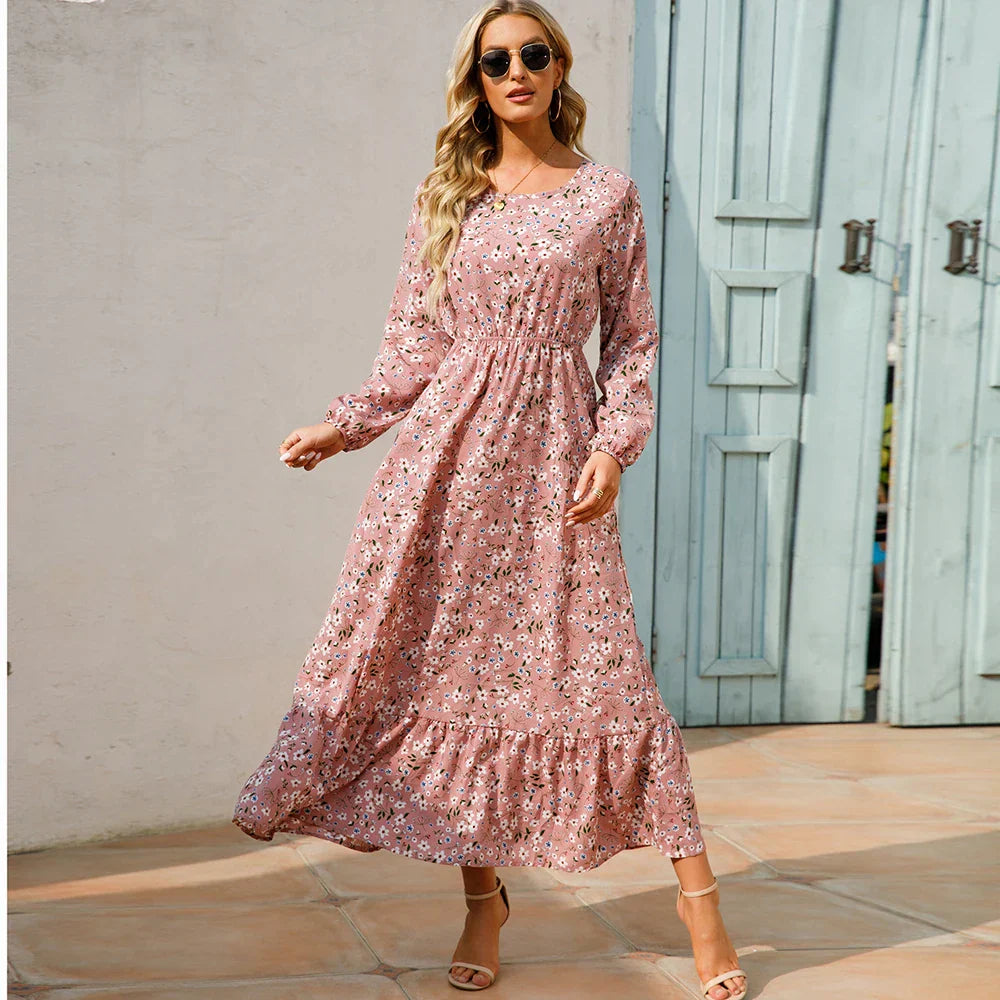 Variant image for Elegante Maxi Jurk Dames Zomer-3
