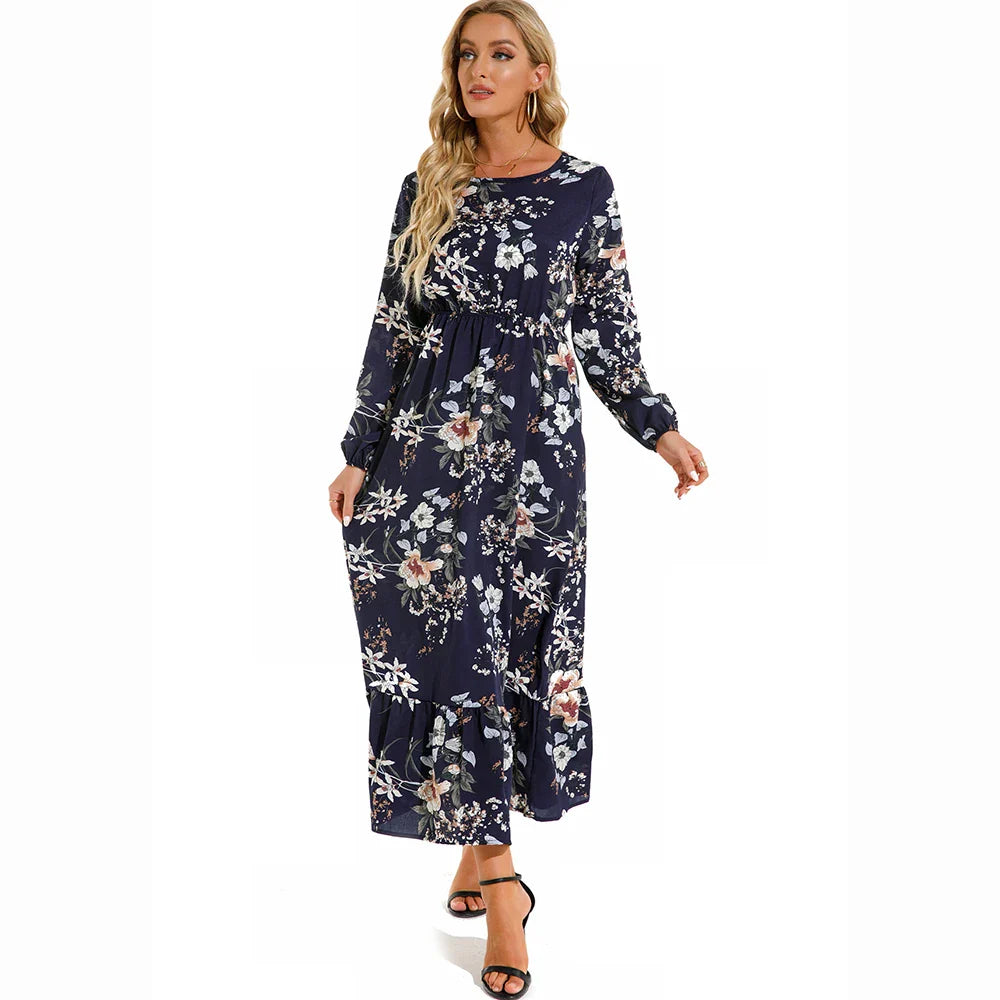 Variant image for Elegante Maxi Jurk Dames Zomer-25