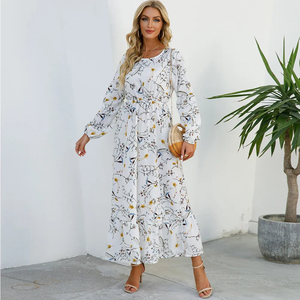 Variant image for Elegante Maxi Jurk Dames Zomer-35