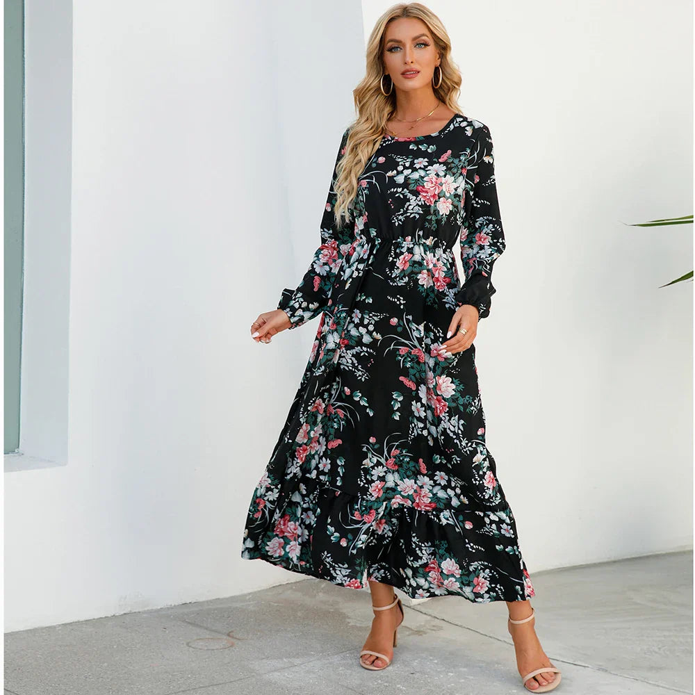 Variant image for Elegante Maxi Jurk Dames Zomer-33