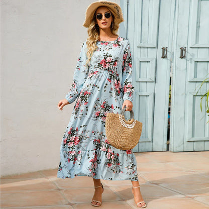 Variant image for Elegante Maxi Jurk Dames Zomer-5