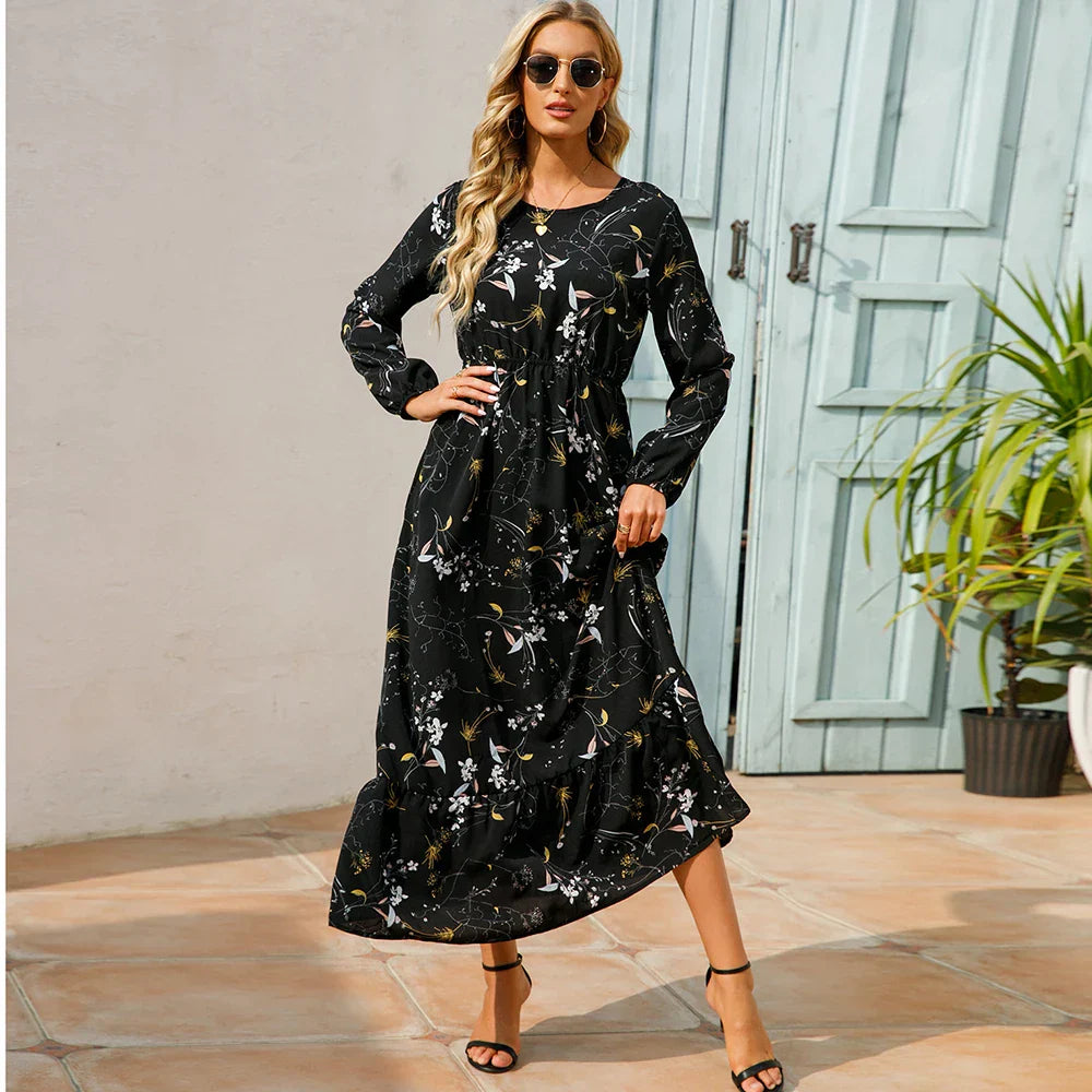 Variant image for Elegante Maxi Jurk Dames Zomer-9