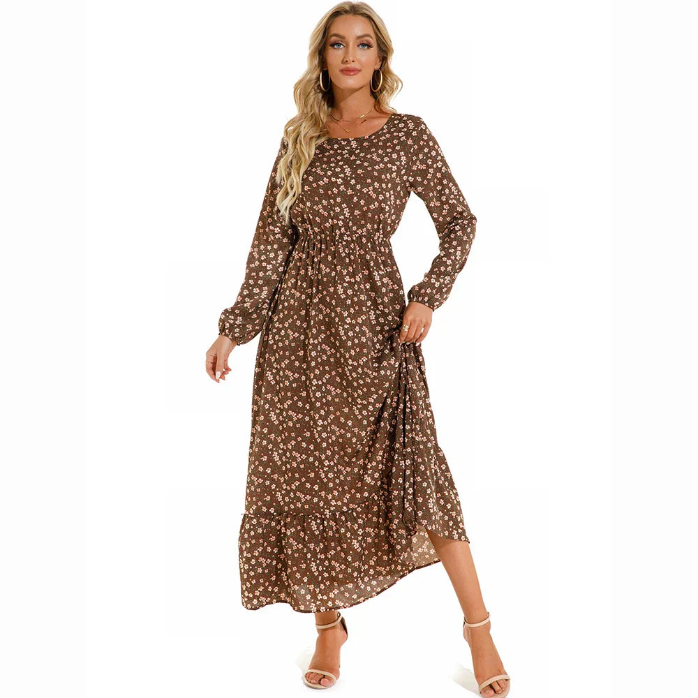 Variant image for Elegante Maxi Jurk Dames Zomer-45