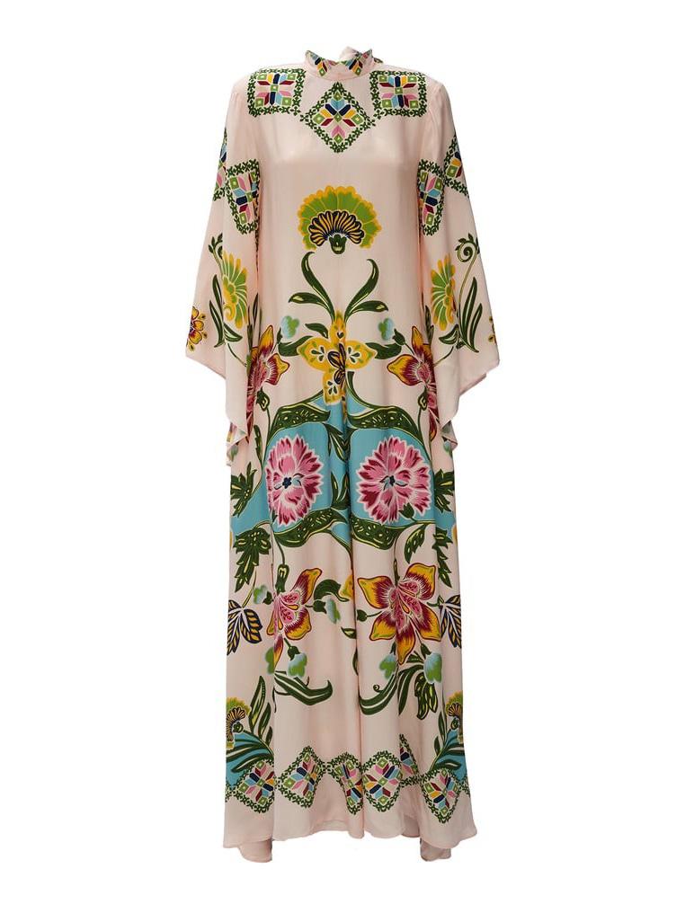 Elegante Maxi Jurk Met Lange Mouwen-3