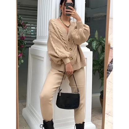 Dames Set - Slim Fit - Zachte Stof - Comfortabel & Modieus