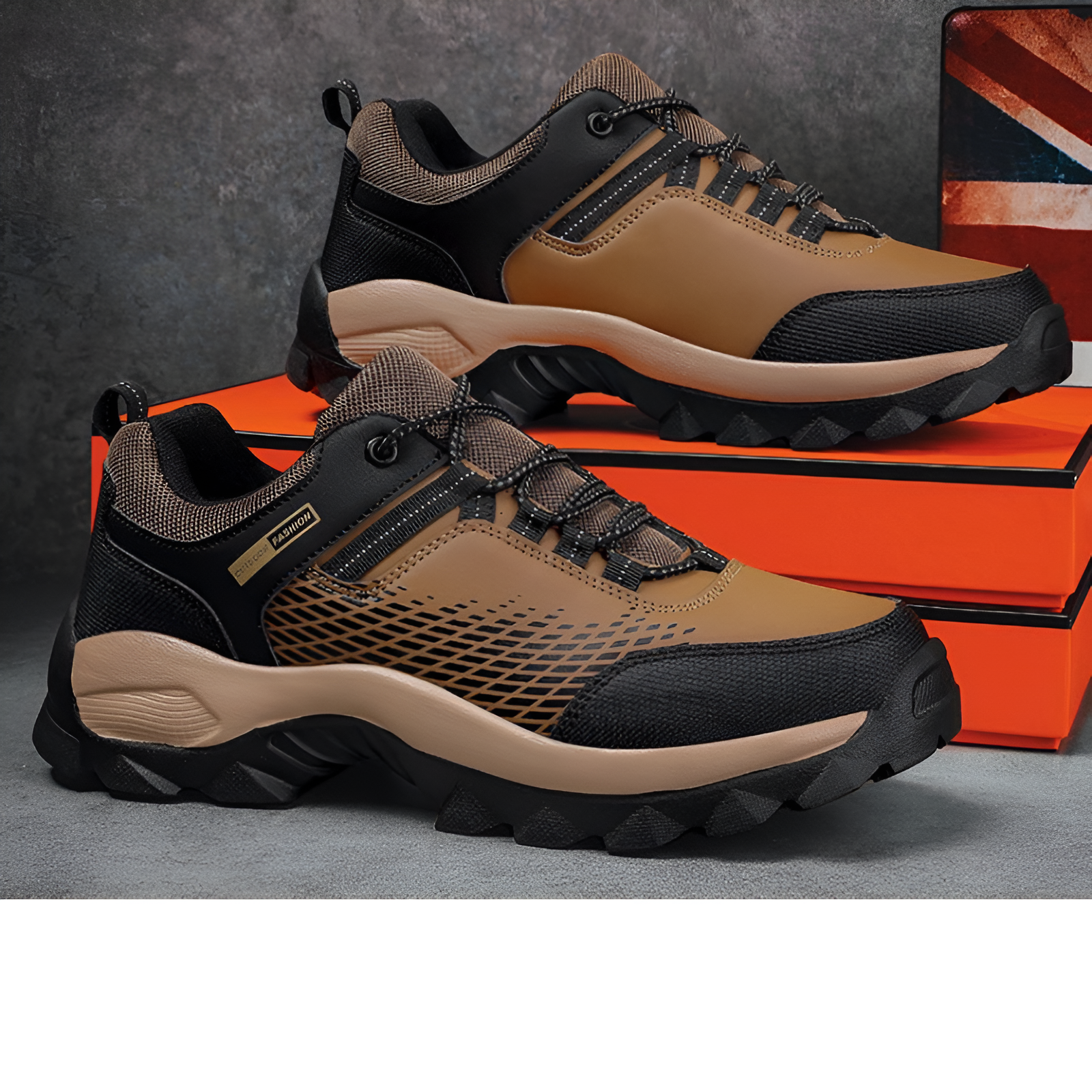Heren Wandelschoenen - Duurzaam Design - Ademend Materiaal - Optimale Grip
