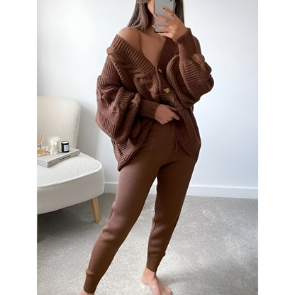 Dames Set - Slim Fit - Zachte Stof - Comfortabel & Modieus